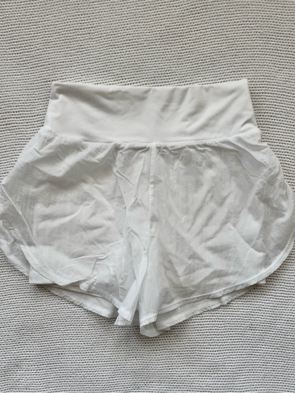 All in Motion Women's White Athletic Shorts